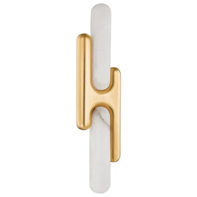 Corbett -standard Rosalba 6.5 In. Vintage Brass Wall Sconce