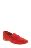 Cordani Ardelle Moc Toe Loafer In Red