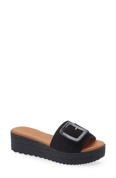 Cordani Beckett Platform Sandal In Black