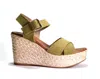 Cordani Brittany Ankle Strap Espadrille Platform Wedge Sandal In Multi