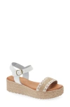 Cordani Bryce Platform Sandal In White