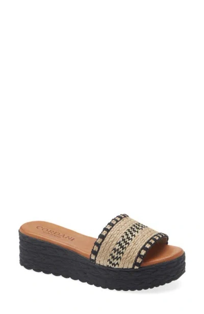 Cordani Brylee Platform Sandal In Black