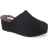 Cordani Camryn Platform Wedge Mule In Black
