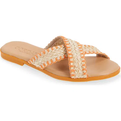Cordani Felice Slide Sandal In Orange
