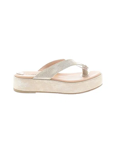 Pre-owned Cordani Flip Flops In Silver
