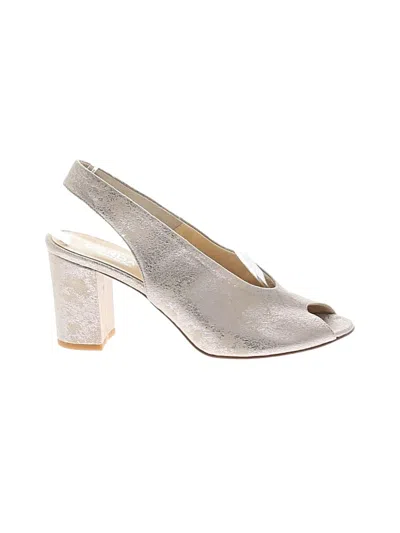 Pre-owned Cordani Heels In Silver