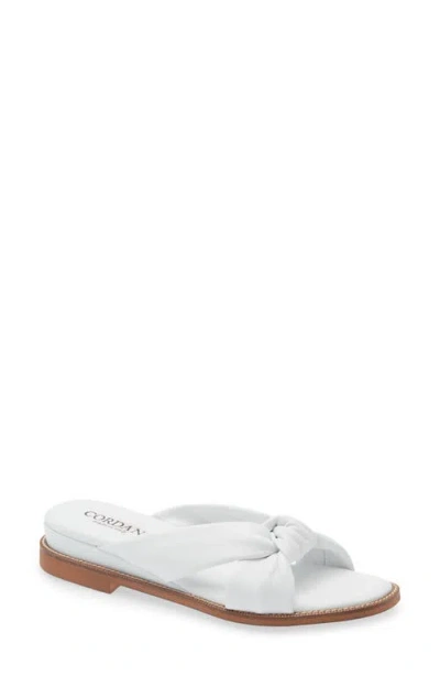 Cordani Hudson Slide Sandal In White