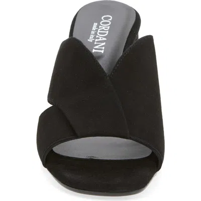 Cordani Ilene Slide Sandal In Black