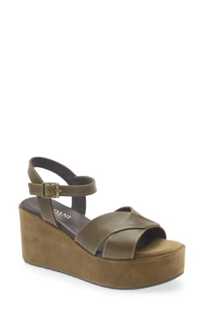 Cordani Jinny Platform Sandal In Green