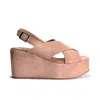 Cordani Joanna Slingback Platform Wedge Sandal In Multi