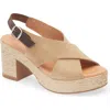Cordani Marianne Slingback Platform Sandal In Arena