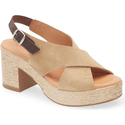 Cordani Marianne Slingback Platform Sandal In Arena