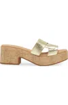 Cordani Marley Platform Sandal In Platino