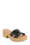 Cordani Marley Platform Slide Sandal In Black