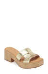 CORDANI MARLEY PLATFORM SLIDE SANDAL