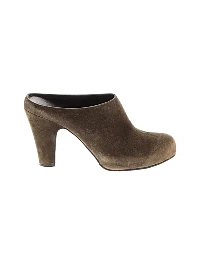 Pre-owned Cordani Mule/clog In Green