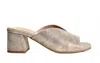 Cordani Pollie Mule In Granito Corda In Metallic