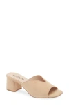 Cordani Pollie Slide Sandal In Camoscio Cream