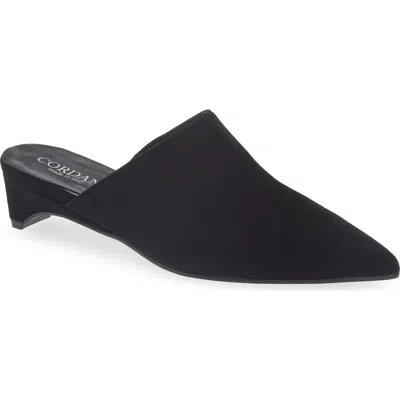 Cordani Rowan Suede Kitten Heel Mule In Multi