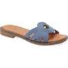 Cordani Slide Sandal Fiorella In Denim