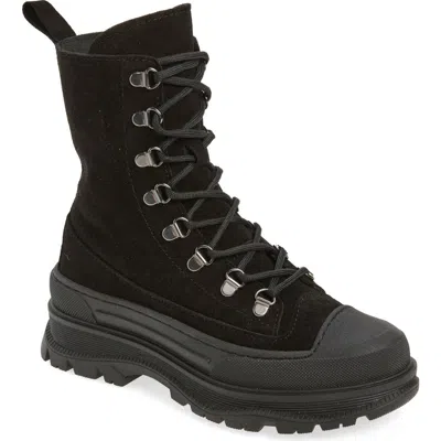 Cordani Stellan Water Repellent Combat Boot In Black