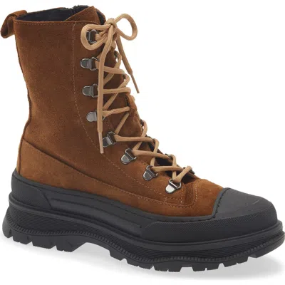 Cordani Stellan Water Repellent Combat Boot In Brown