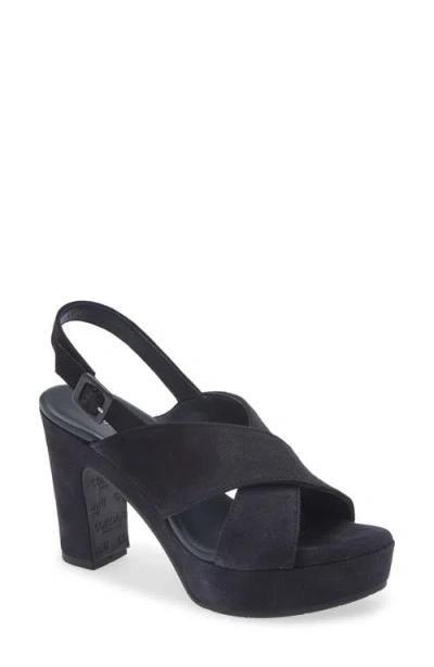 Cordani Teresa Slingback Platform Sandal In Blue