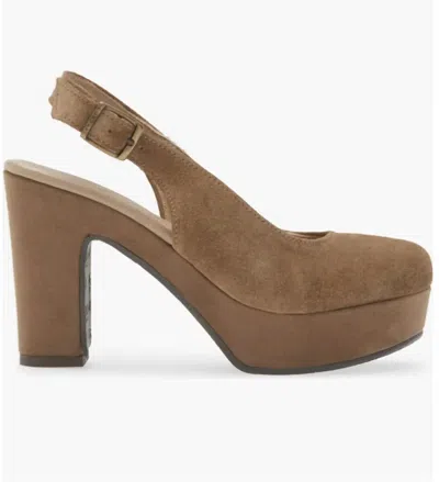 Cordani Torrie Slingback Pump In Fango Suede In Multi