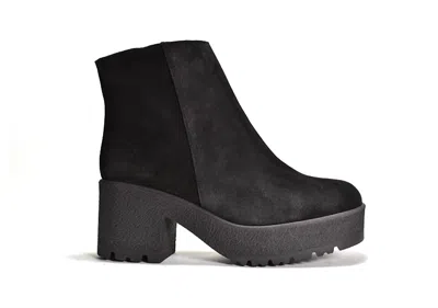 Cordani Women's Finley Ankle Boot In Black Suede