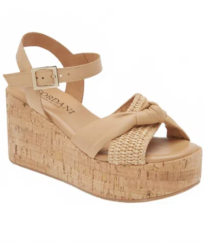 Cordani Women's Jaylin Wedge In Natural In White