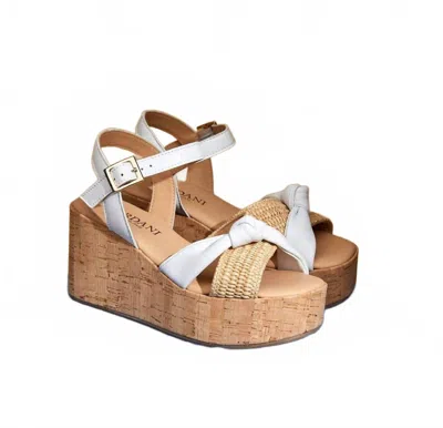 Cordani Women's Jaylin Wedge In White In Multi