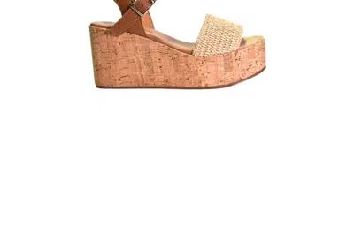 Cordani Women's Jessica Raffia Wedge In Natural