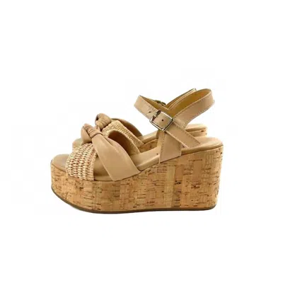 Cordani Women's Kaylin Sandal In Napa Natural In Brown