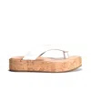 Cordani Women's Kendra Wedge Sandals In White In White