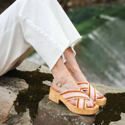 Cordani Women's Malin Sandal In Crochet In Multi