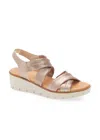 Cordani Women's Margo Sandals In Bronze Leather In Multi