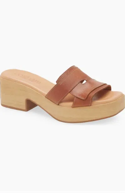 Cordani Women's Marley Platform Slide Sandal In Cuero In Brown