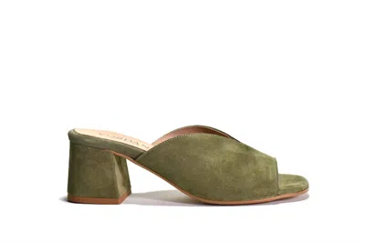 Cordani Women's Pollie Slip On Suede Mule Sandal In Ivy Suede In Multi