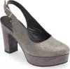 Cordani Women's Torrie Platform Slingback Pump In Harley Mink