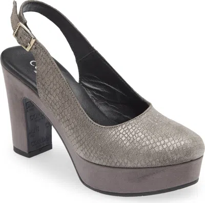 Cordani Women's Torrie Platform Slingback Pump In Harley Mink