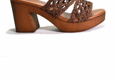 Cordani Women's Wylie Platform Clog Sandals In T. Moro Raffia In Multi
