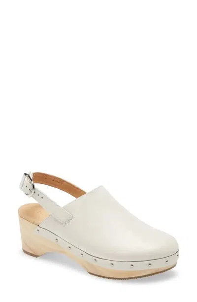Cordani Women's Zen Slingback Clogs In Yogurt Leather In Multi
