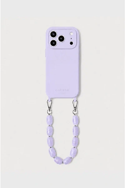Cordée Cases Aurelia Phone Case And Chain Set In Lilac At Urban Outfitters In Purple