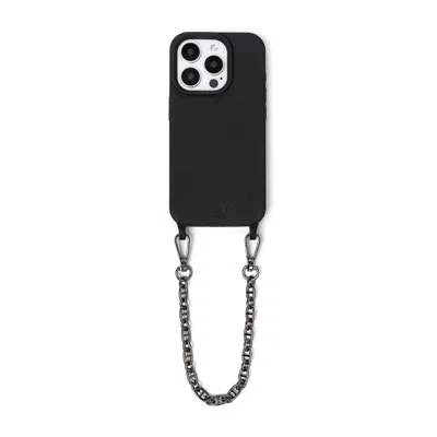 Cordée Cases Black Phone Chain Set Gunmetal