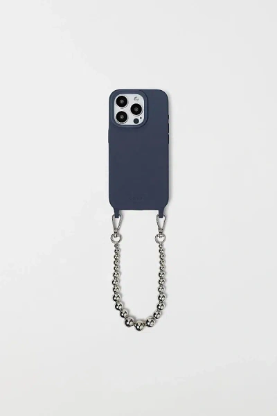Cordée Cases Iphone Case + Beaded Wristlet Set In Midnight Blue At Urban Outfitters In Purple