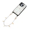 Cordée Cases Neutrals Pearl Paradise Phone Chain Set Magsafe In Multi
