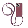 Cordée Cases Purple Cairo Phone Strap Set Burgundy Magsafe In Purple