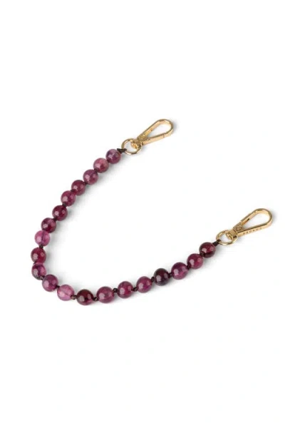 Cordée Cases Scarlett Phone Wristlet In Burgundy