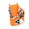 Cordée Cases Sophie Wristlet Orange In Orange