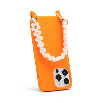 Cordée Cases White Chloe Pearl Wristlet